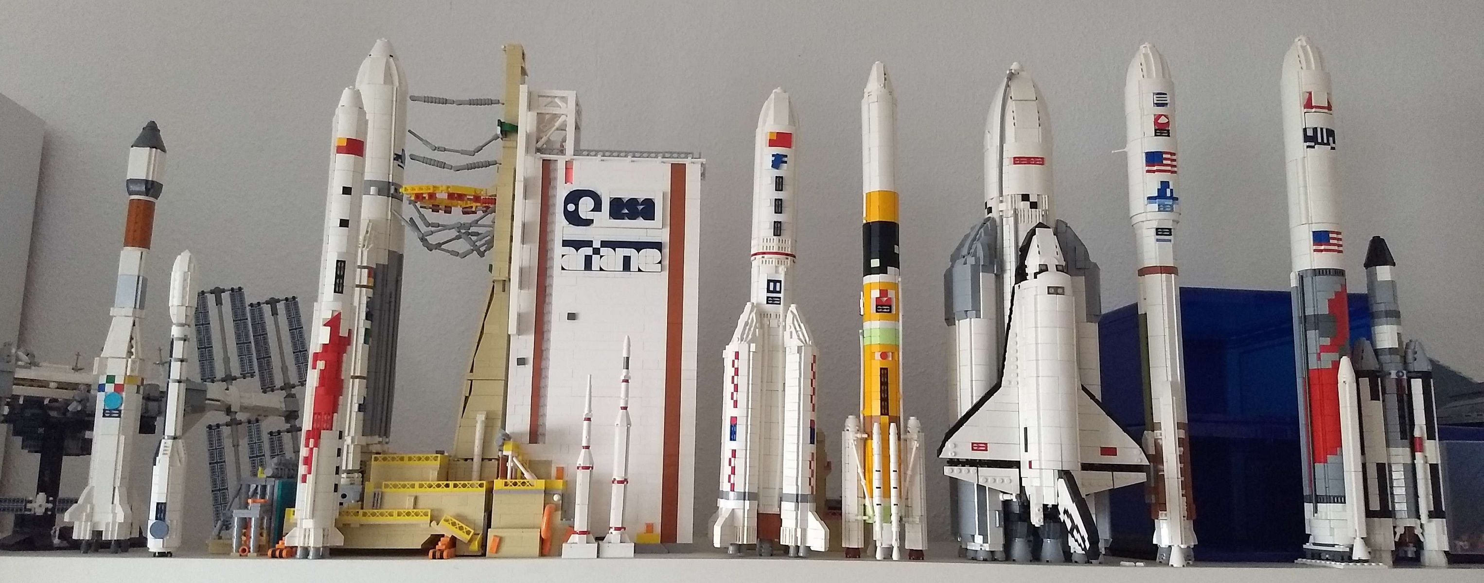 A part of my collection of rocket mocs